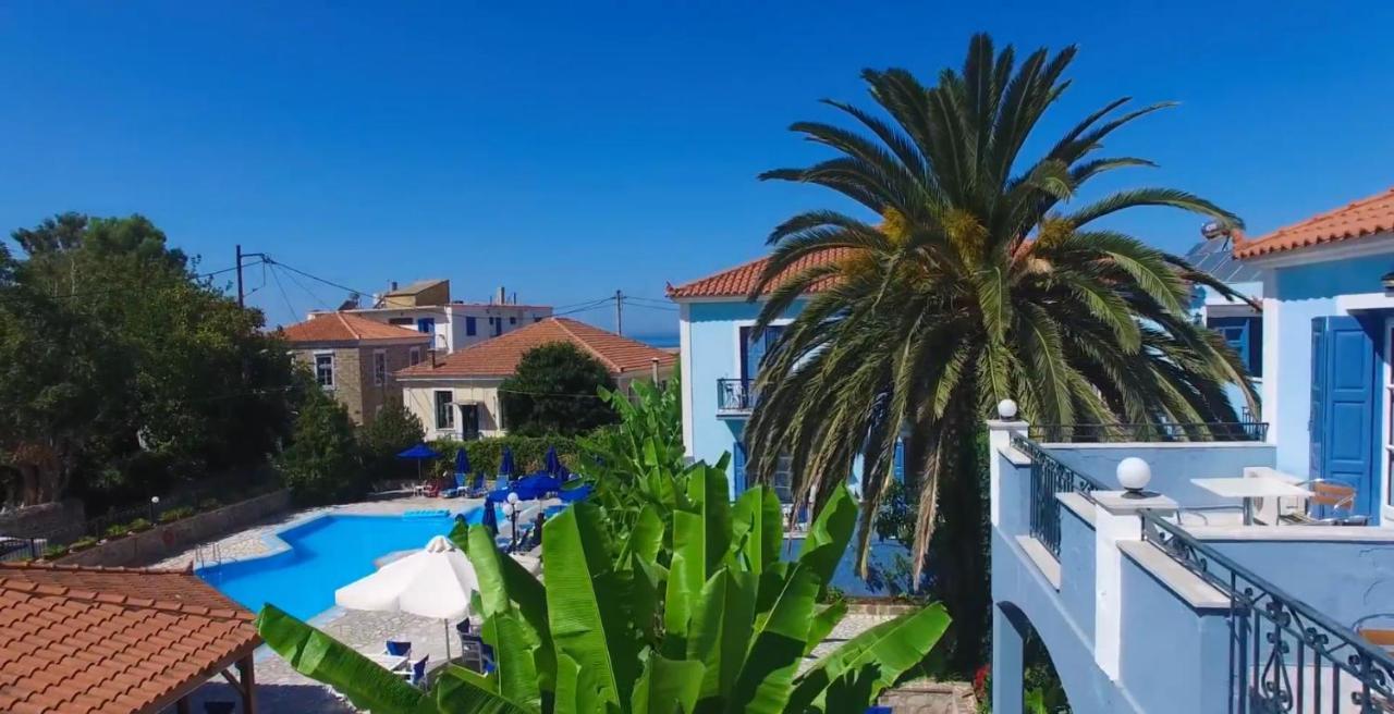 Blue Sky Hotel - Petra - Lesvos - Greece المظهر الخارجي الصورة