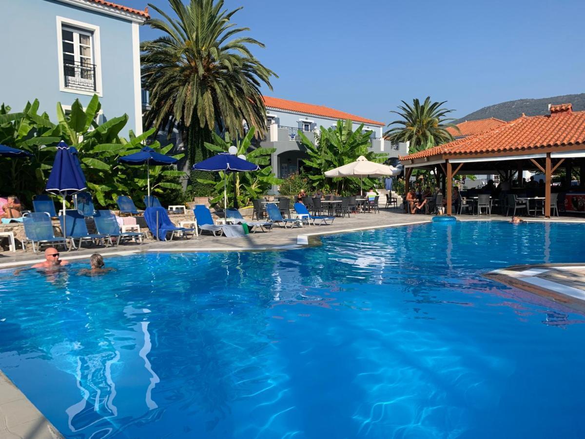 Blue Sky Hotel - Petra - Lesvos - Greece المظهر الخارجي الصورة