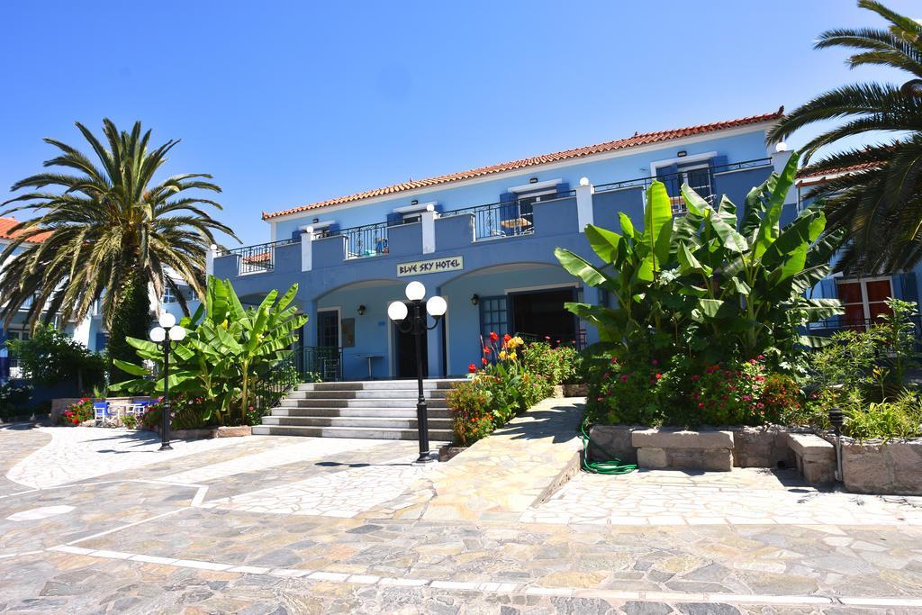 Blue Sky Hotel - Petra - Lesvos - Greece المظهر الخارجي الصورة