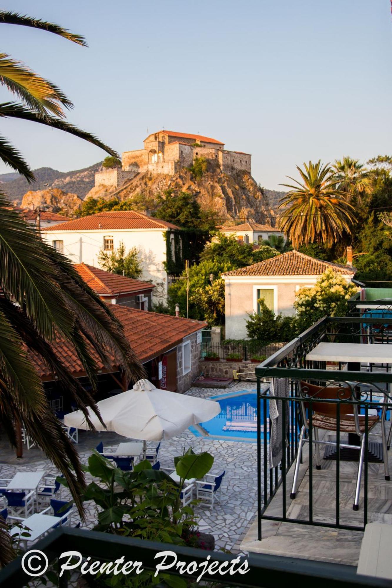 Blue Sky Hotel - Petra - Lesvos - Greece المظهر الخارجي الصورة