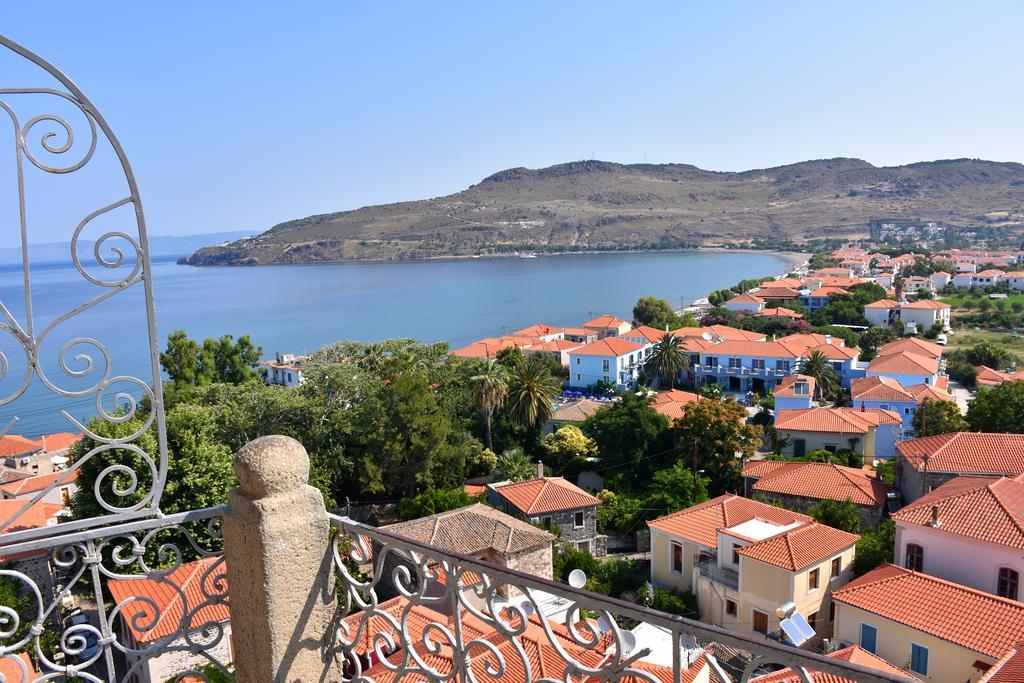Blue Sky Hotel - Petra - Lesvos - Greece المظهر الخارجي الصورة