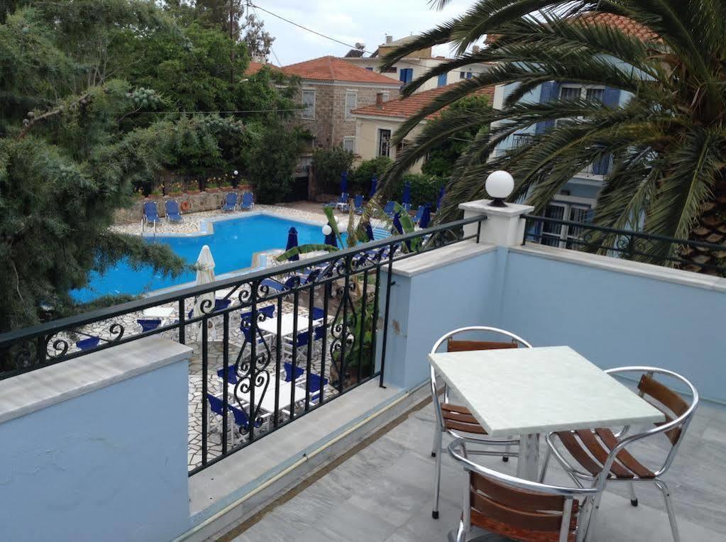Blue Sky Hotel - Petra - Lesvos - Greece المظهر الخارجي الصورة