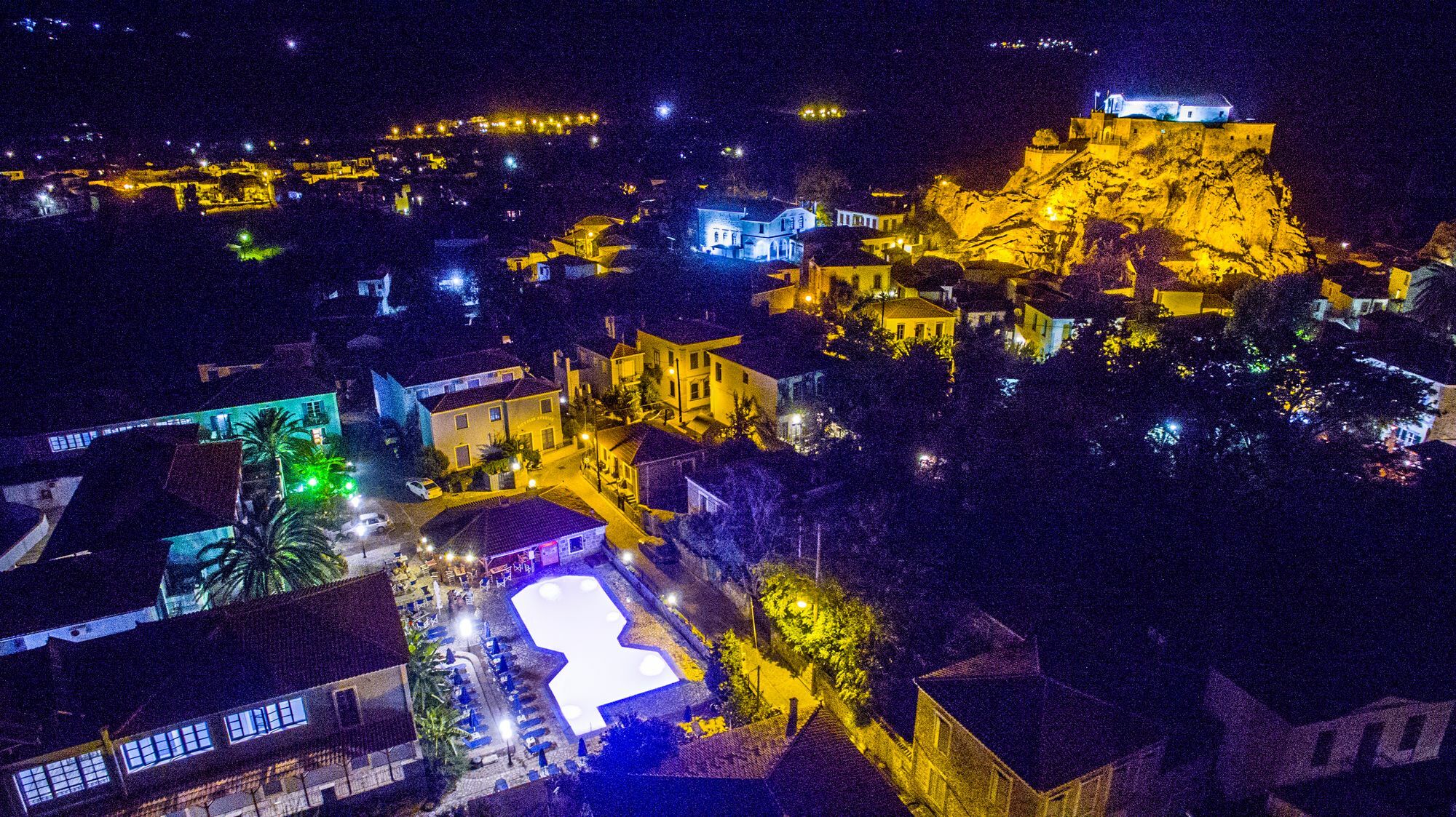 Blue Sky Hotel - Petra - Lesvos - Greece المظهر الخارجي الصورة