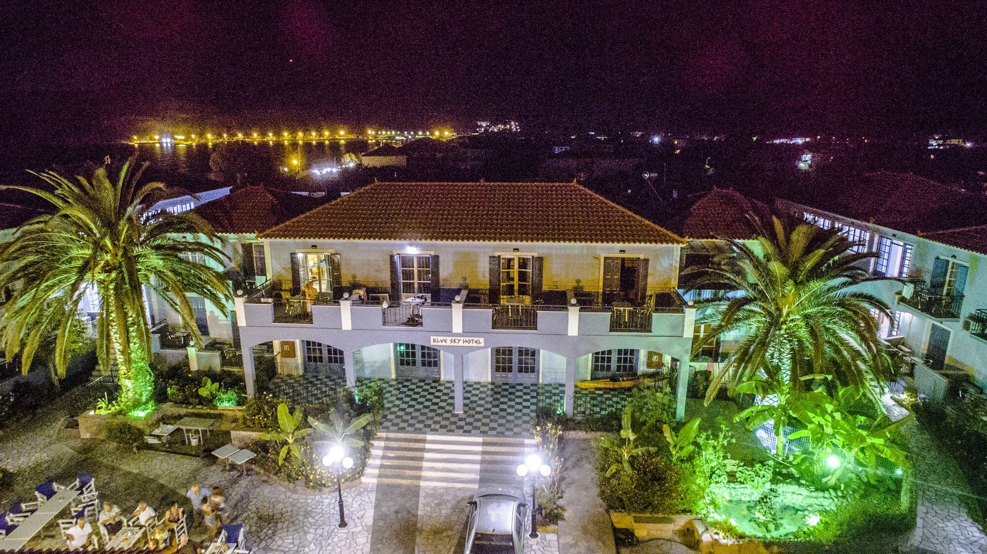 Blue Sky Hotel - Petra - Lesvos - Greece المظهر الخارجي الصورة