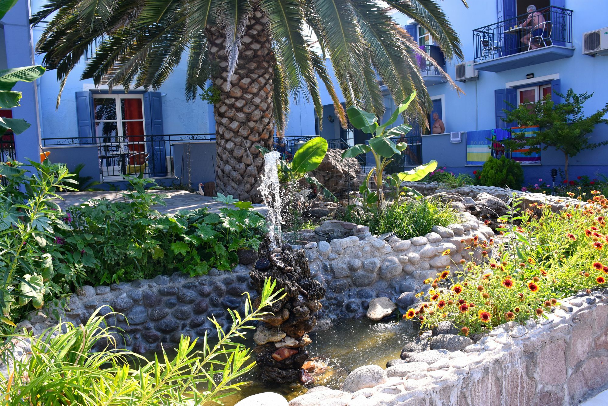 Blue Sky Hotel - Petra - Lesvos - Greece المظهر الخارجي الصورة